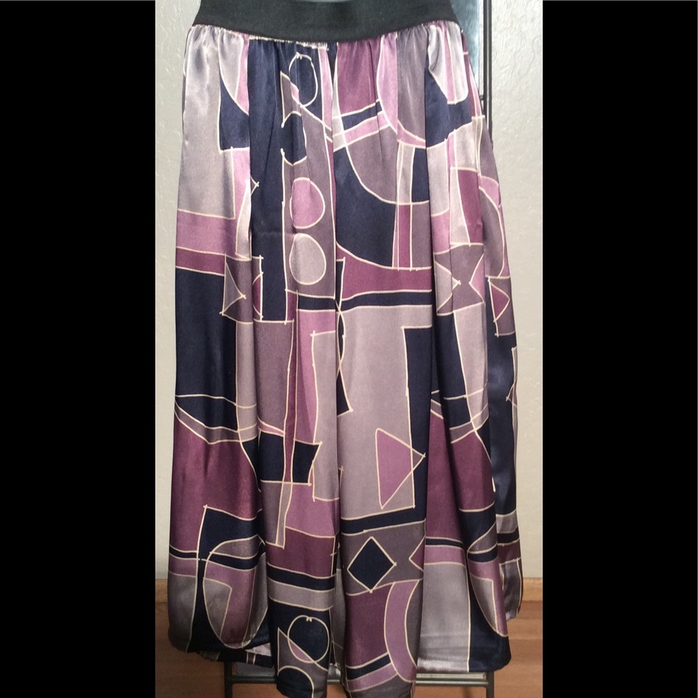 Beautiful skirt with different shades of purple